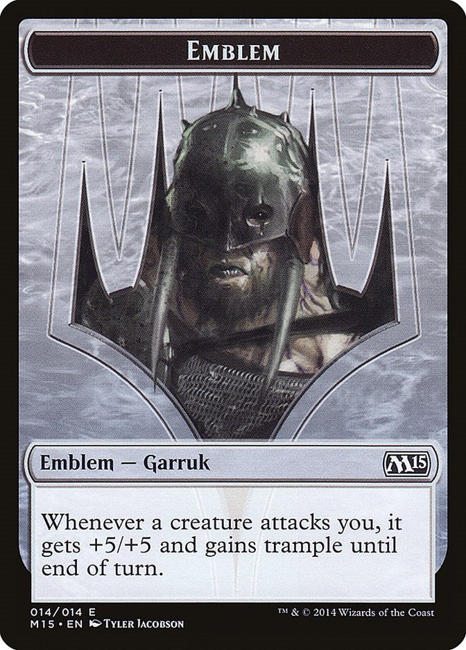 Emblem - Garruk, Apex Predator