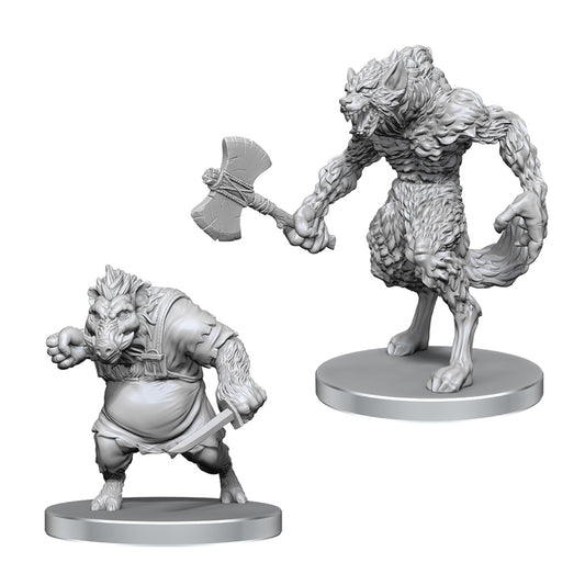 Pathfinder Battles Deep Cuts: Werewolf & Wereboar