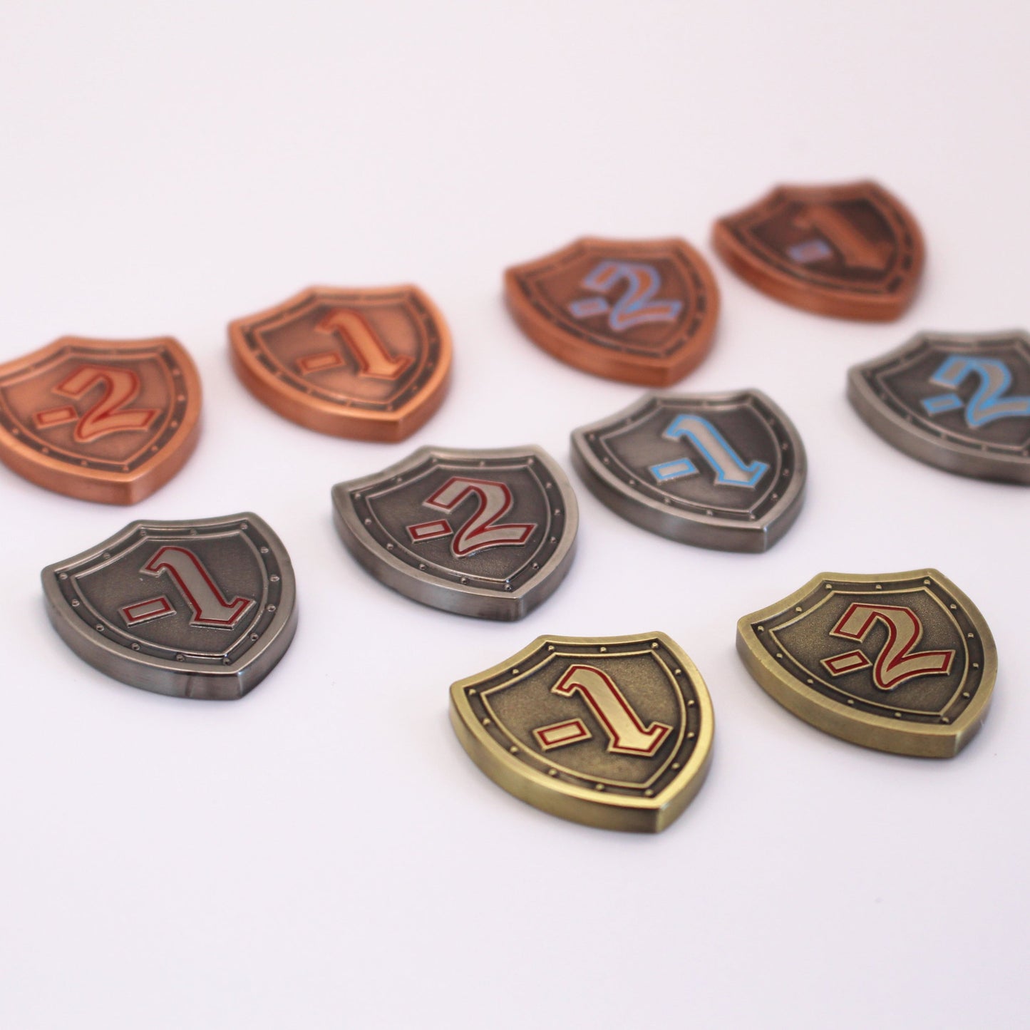 Defense Tokens/Shield Tokens, Equipment Set: 4 x Tokens