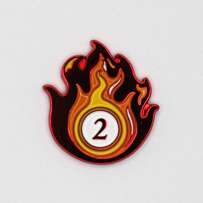 Arcane Damage Metal Token