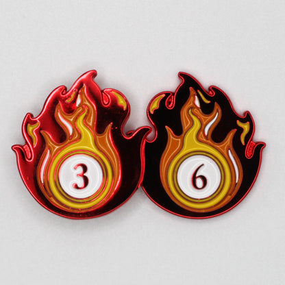 Arcane Damage Metal Token