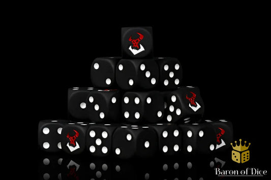 Baron of Dice: Black Orcs - D6 (25)