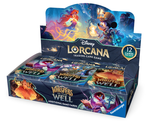 Disney Lorcana: Whispers in the Well - Booster Pack Display Case
