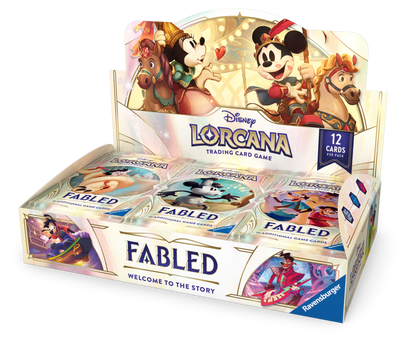 Disney Lorcana: Fabled  - Booster Pack Display