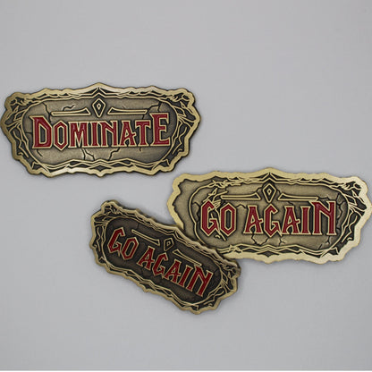 Condition Metal Tokens: Dominate | Go Again, Overpower | Wager, Intimidate | Beat Chest