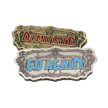 Condition Metal Tokens: Dominate | Go Again, Overpower | Wager, Intimidate | Beat Chest