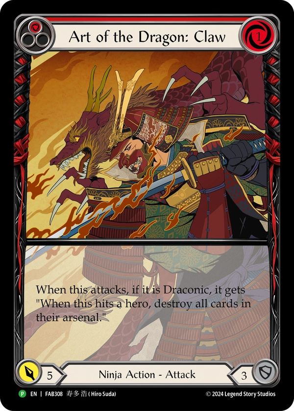 Art of the Dragon: Claw - FAB308 [PR - FAB308]