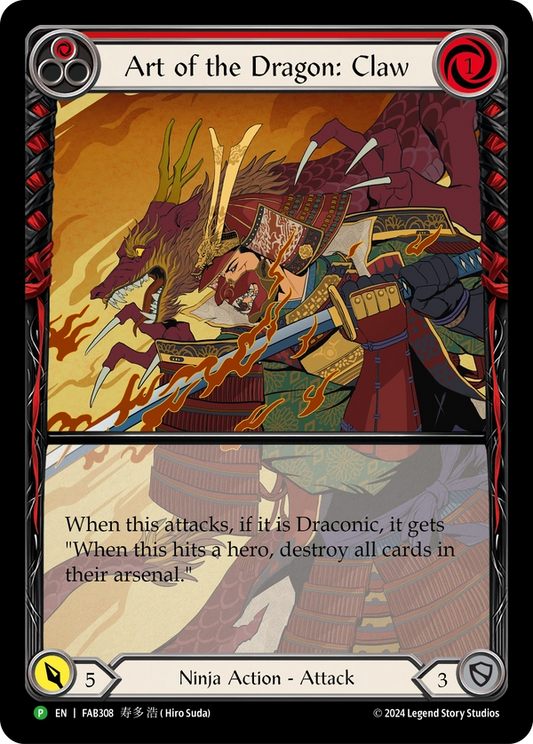 Art of the Dragon: Claw - FAB308 [PR - FAB308]