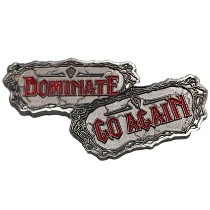 Condition Metal Tokens: Dominate | Go Again, Overpower | Wager, Intimidate | Beat Chest