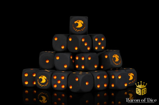 Baron of Dice: Golden Eagle - D6 (25)