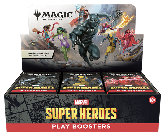Marvel Super Heroes - Play Booster Pack Display [MSH]