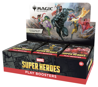 Marvel Super Heroes - Play Booster Pack Display [MSH]