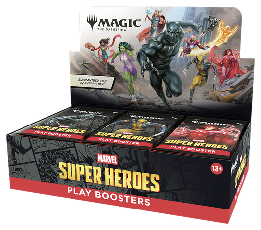 Marvel Super Heroes - Play Booster Pack Display [MSH]