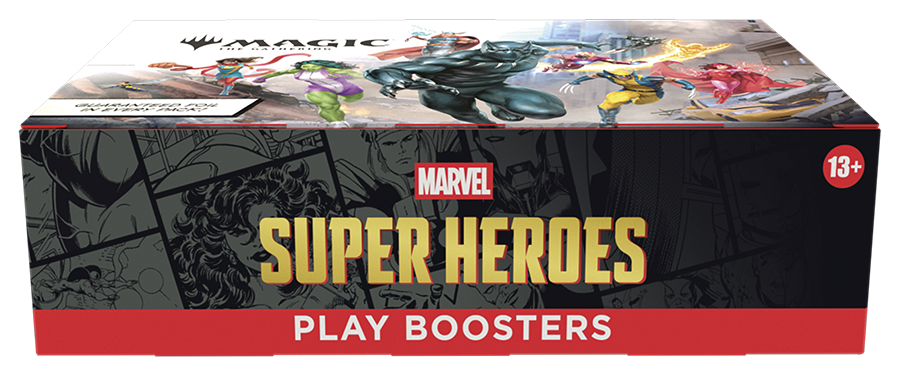 Marvel Super Heroes - Play Booster Pack Display [MSH]