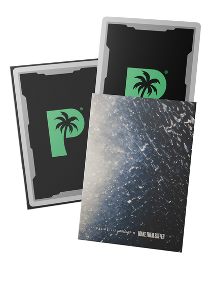 Palms Off Blackout Deck Sleeves (100)