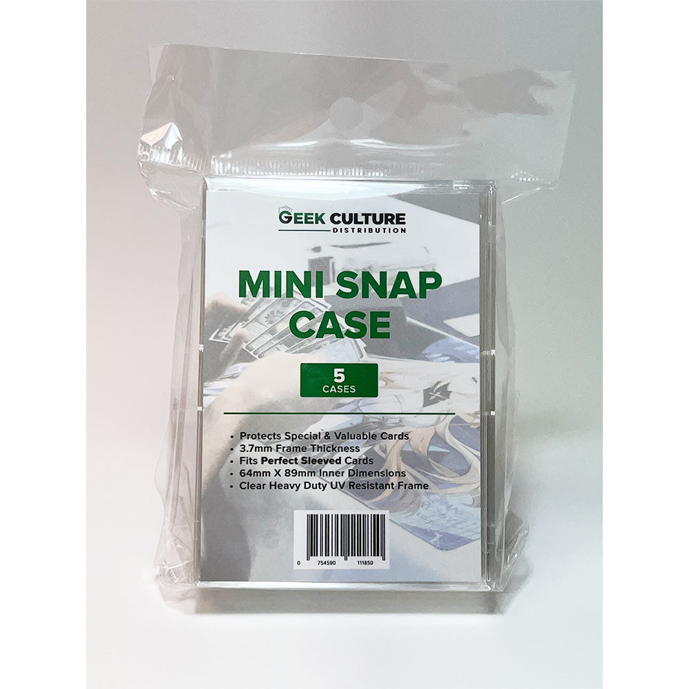 Geek Culture – Mini Snap Case (5ct) – Iron Knight Gaming
