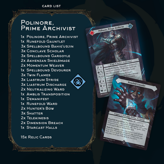 Seeker Deck - Polinore, Prime Archivist