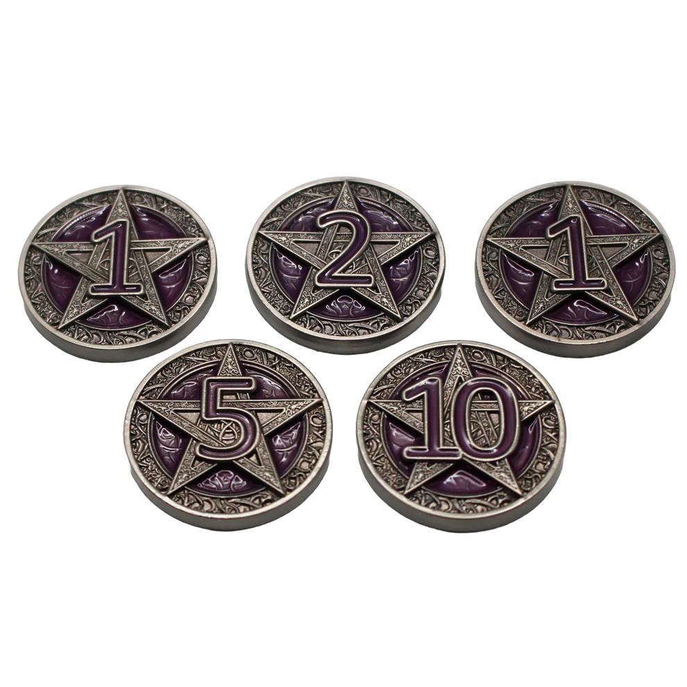 Runechant Metal Token - 5-Set