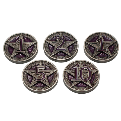 Runechant Metal Token - 5-Set
