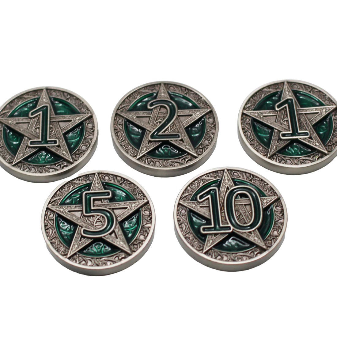 Runechant Metal Token - 5-Set
