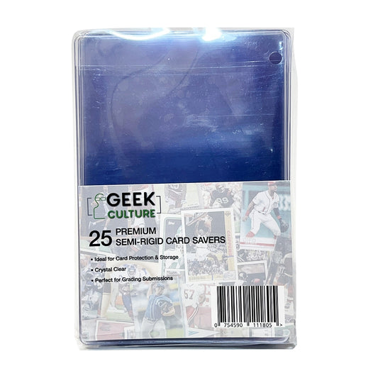 Geek Culture – Semi-Rigid Sleeves (25ct)