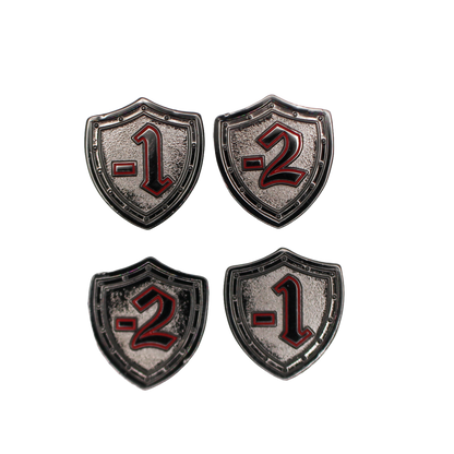 Defense Tokens/Shield Tokens, Equipment Set: 4 x Tokens