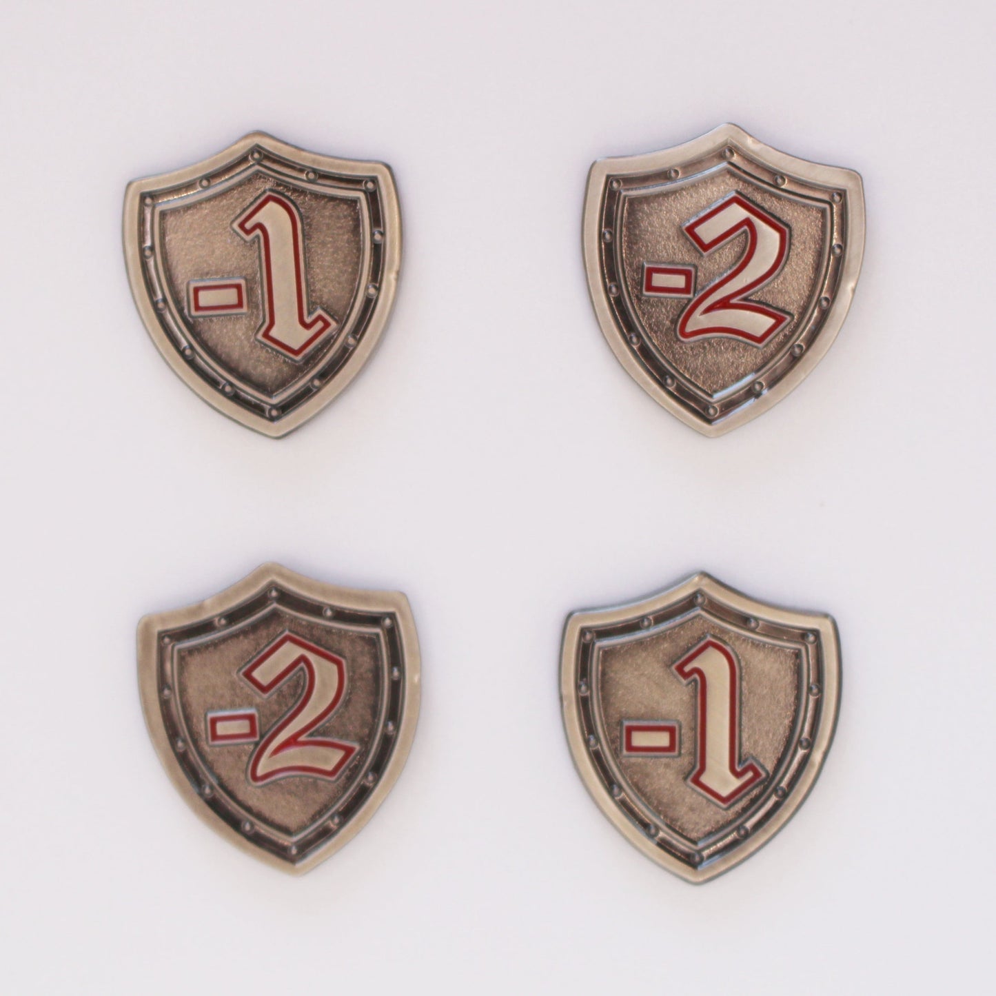 Defense Tokens/Shield Tokens, Equipment Set: 4 x Tokens