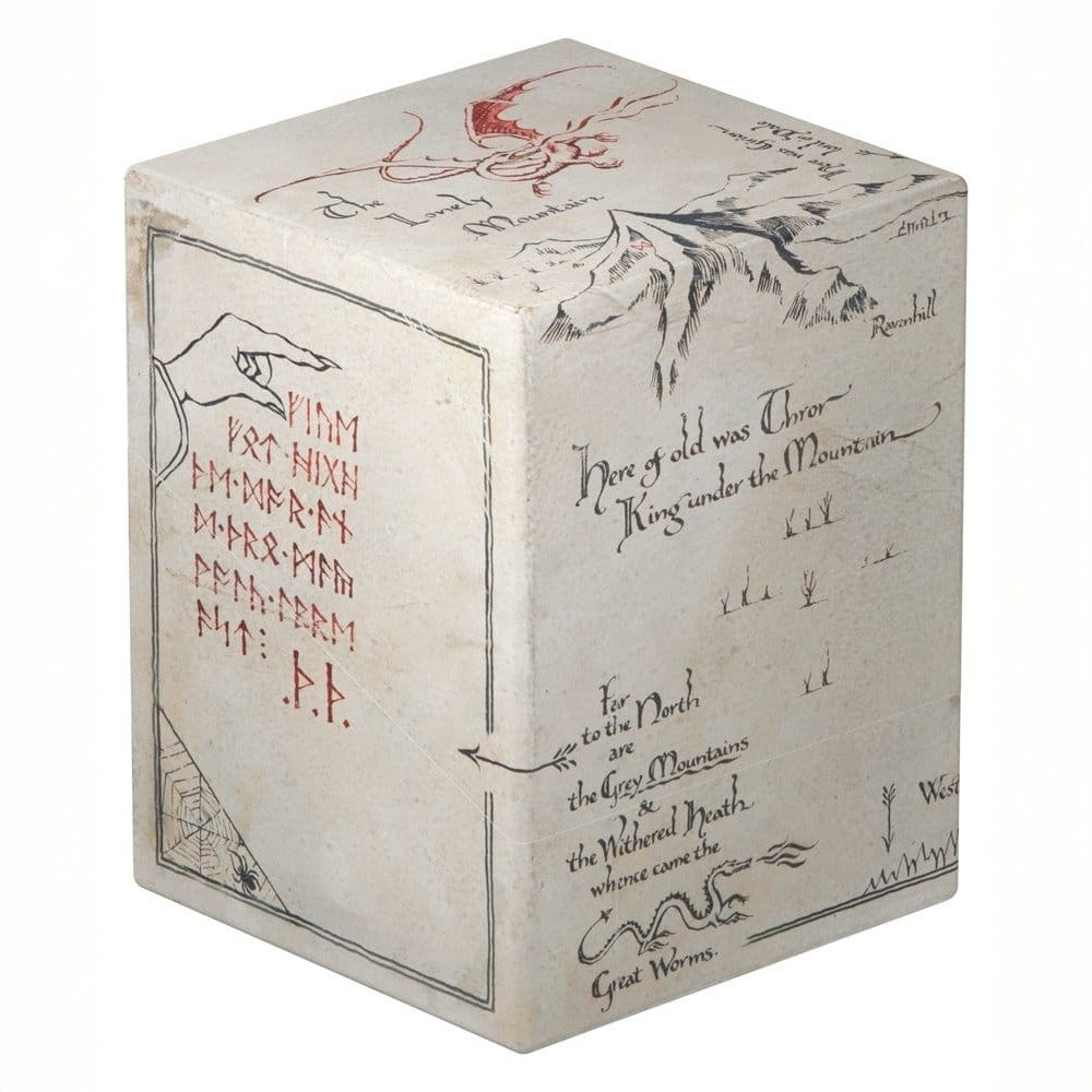 Ultimate Guard Glow-in-the-Dark RTE Boulder 100+ The Hobbit "Thrór's Map"