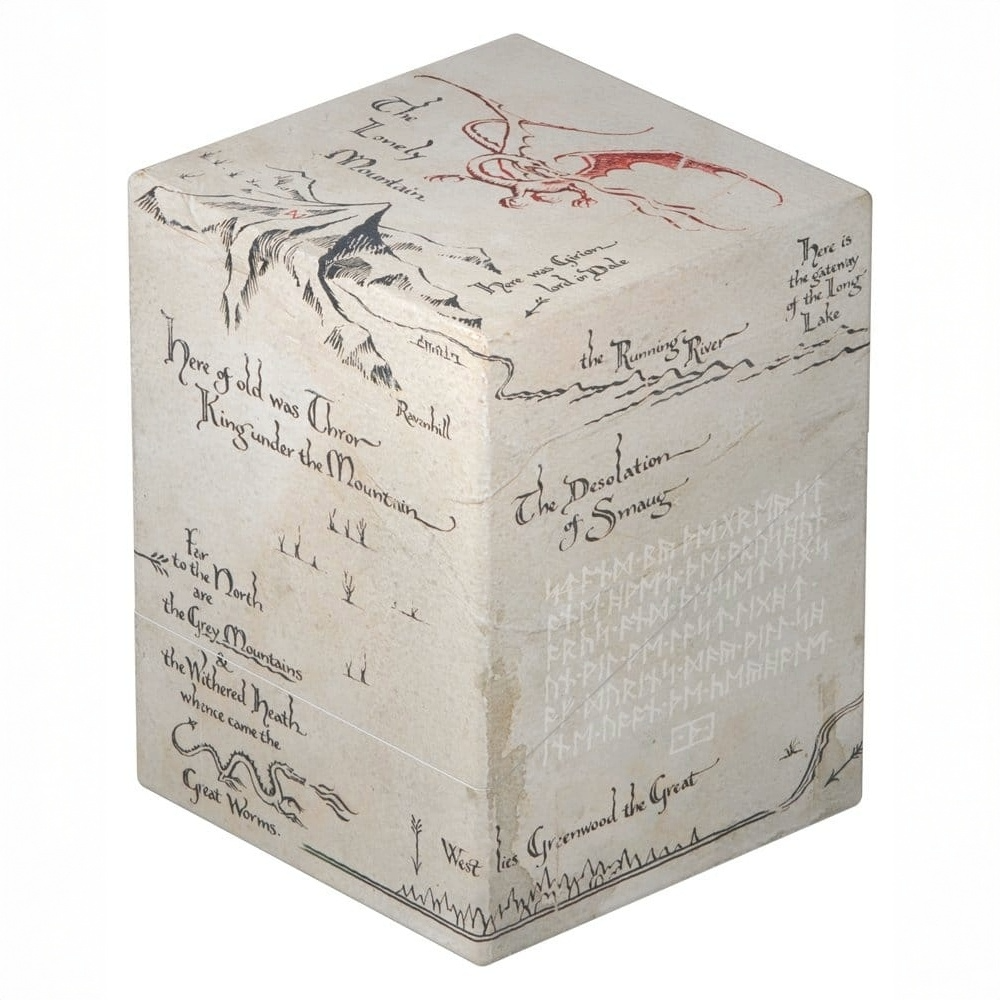 Ultimate Guard Glow-in-the-Dark RTE Boulder 100+ The Hobbit "Thrór's Map"