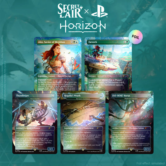 Secret Lair x Horizon: Into the Forbidden West (Rainbow Foil)