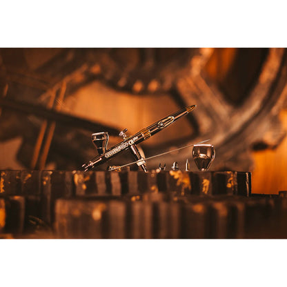 H&S Airbrushes - EVOLUTION 2024 CRplus 2in1 0.28mm or 0.45mm Needle 2ml or 5ml Cup