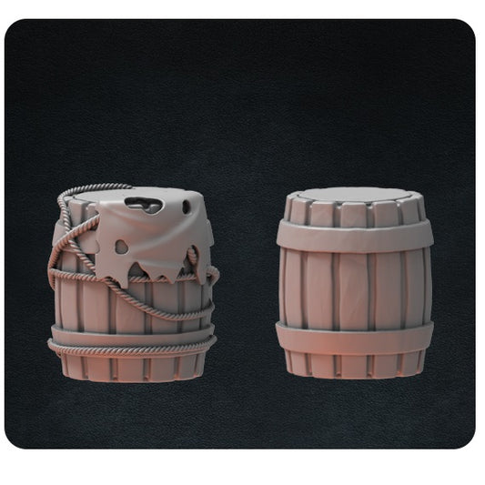 Dark Souls RPG Miniatures: Sinister Barrels