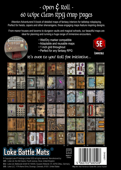 Big Book of Battle Mats Rooms Vaults Chambers