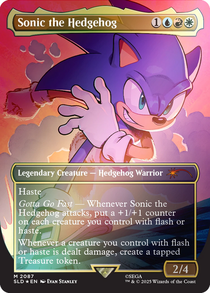 Secret Lair: Drop Series - Secret Lair x Sonic the Hedgehog (Foil)