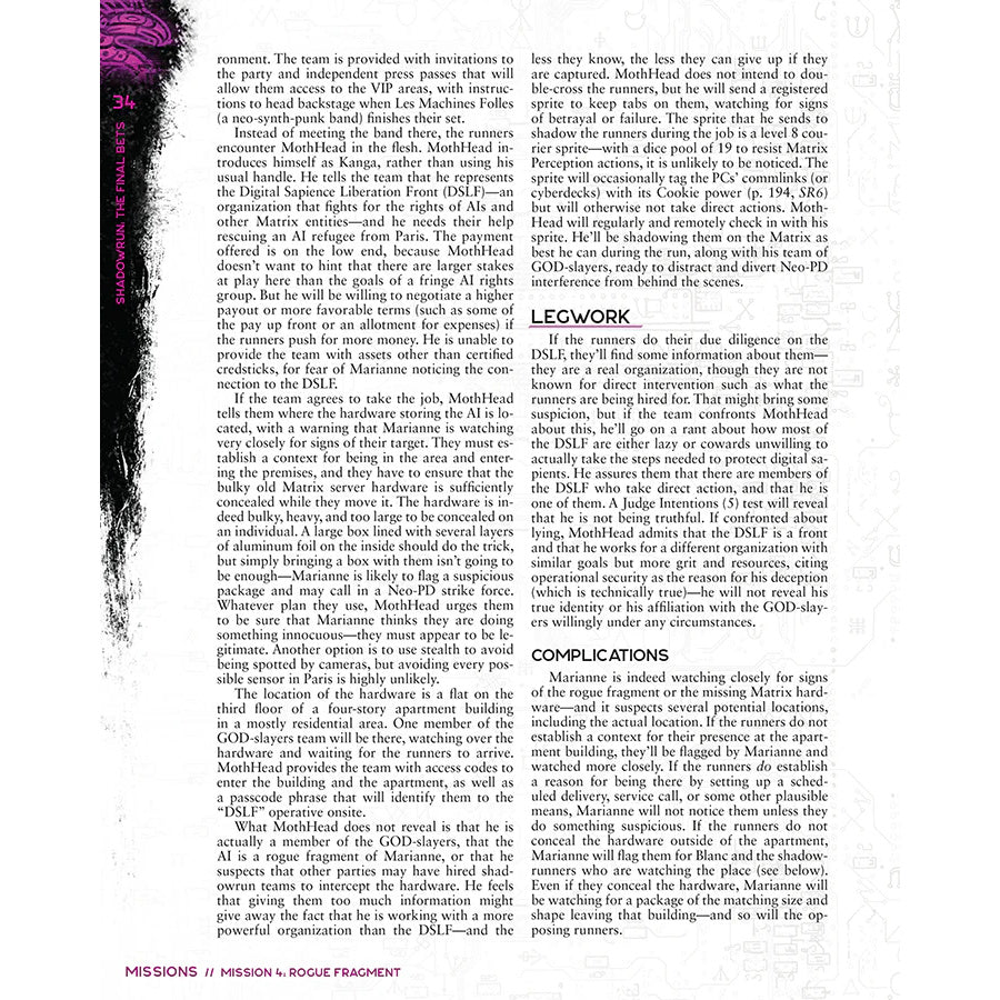 Shadowrun Final Bets