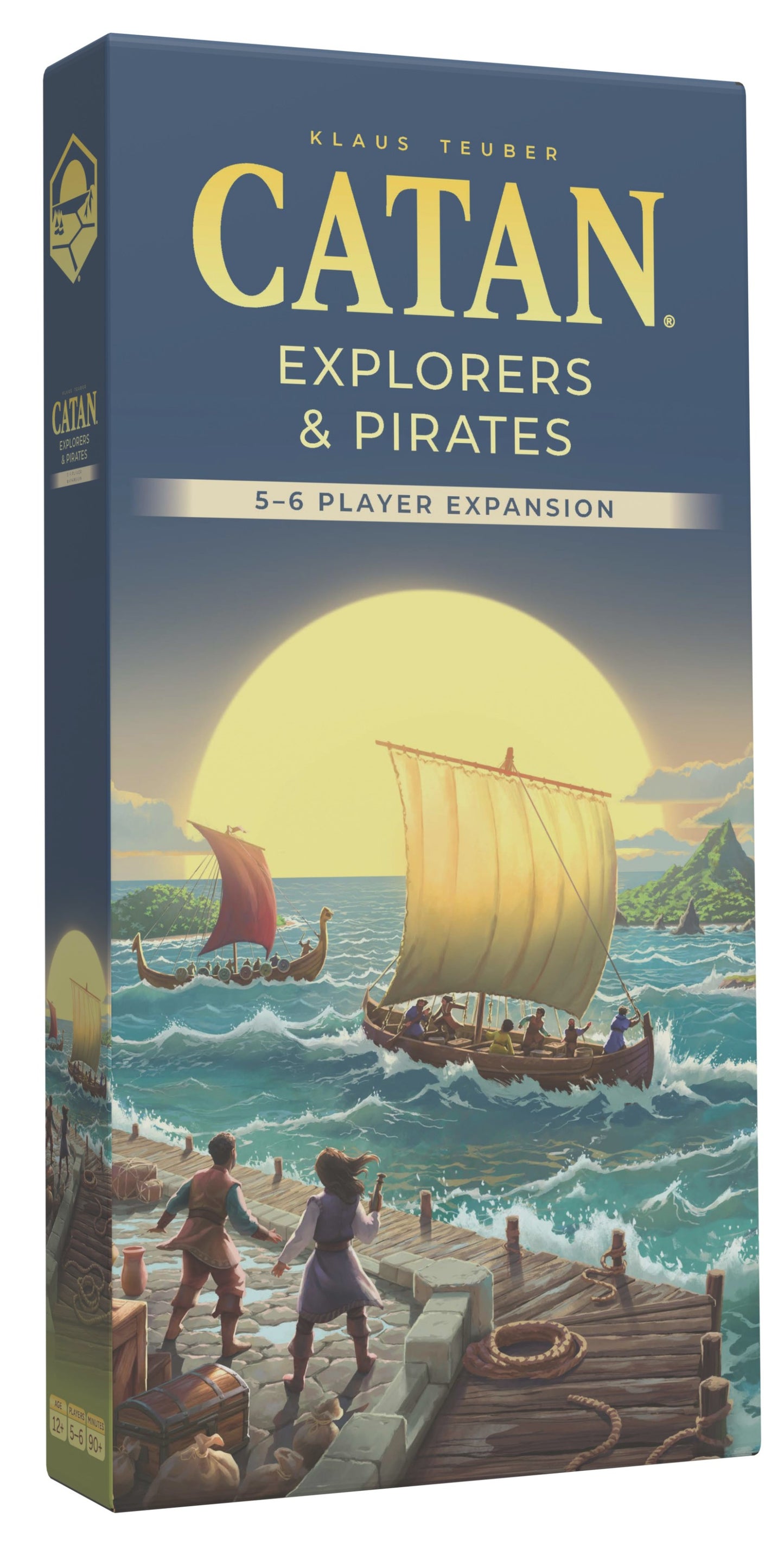 CATAN - Explorers and Pirates Expansion - 5-6 Player