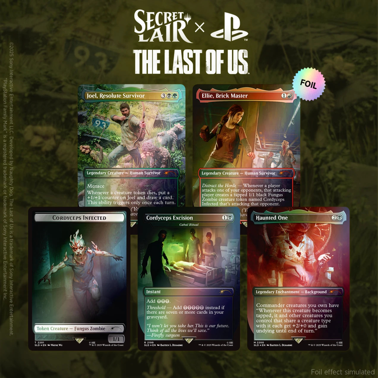 Secret Lair: The Last of Us Part I (Rainbow Foil)