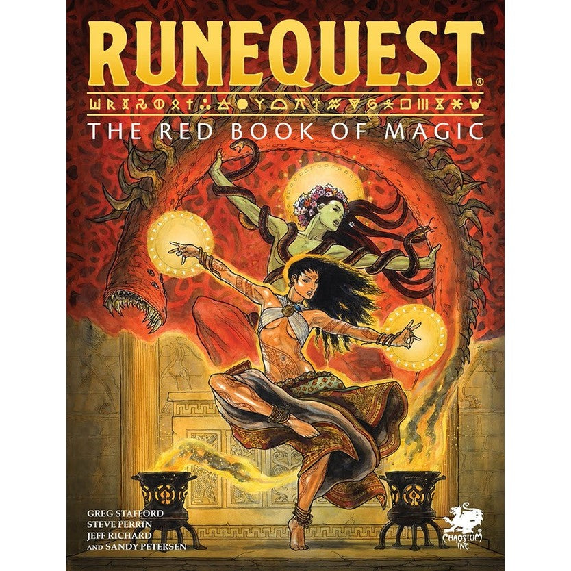 Runequest RPG - The Red Book Of Magic - Hardcover
