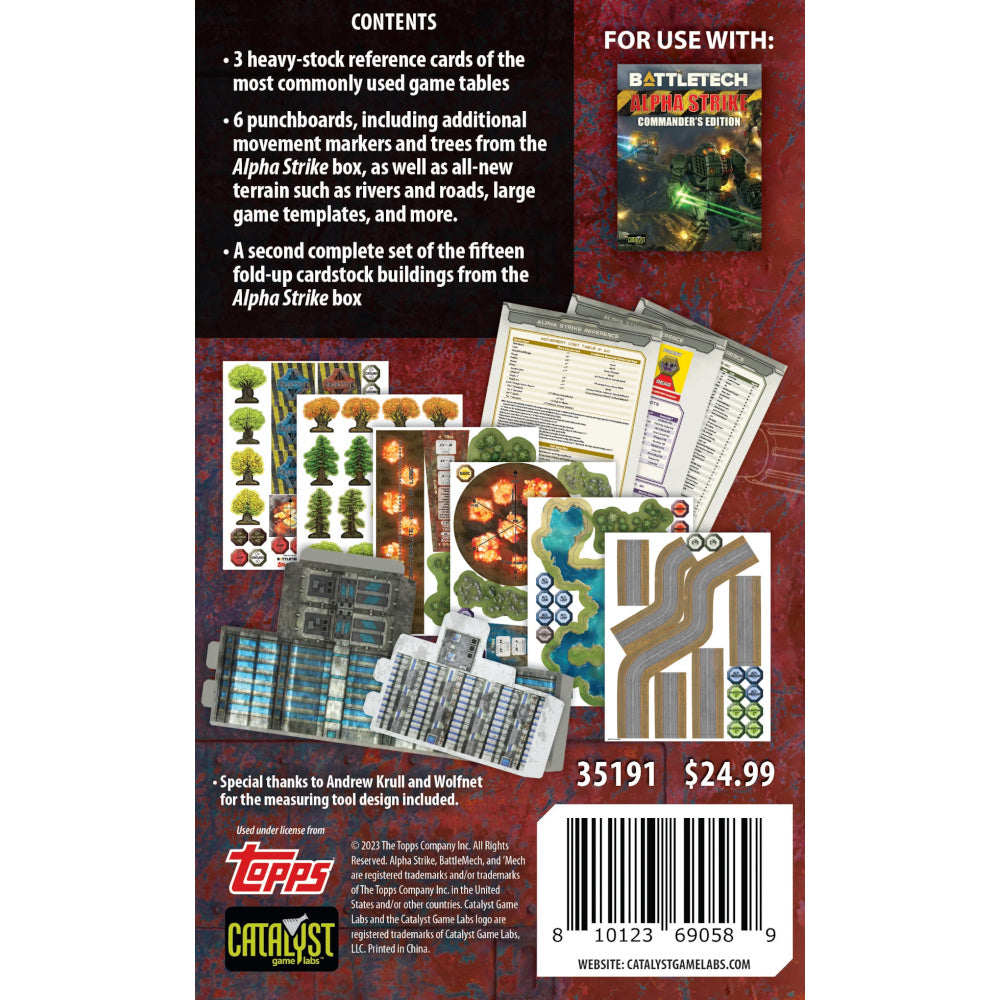 BattleTech Counters Pack Alpha Strike