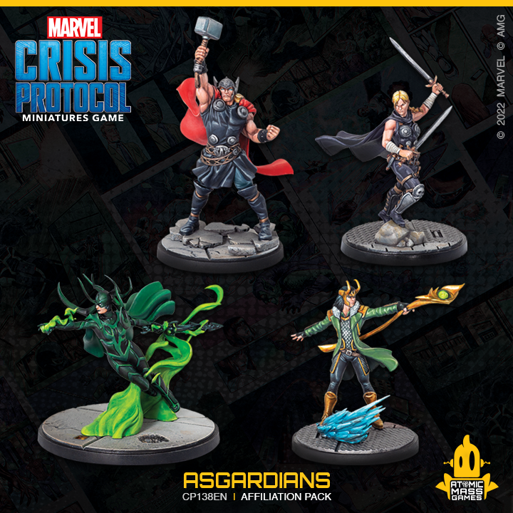 Marvel: Crisis Protocol – Asgardians Affiliation Pack