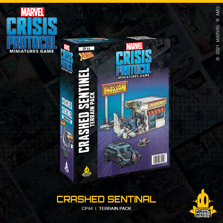 Marvel: Crisis Protocol – Crashed Sentinel Terrain Pack