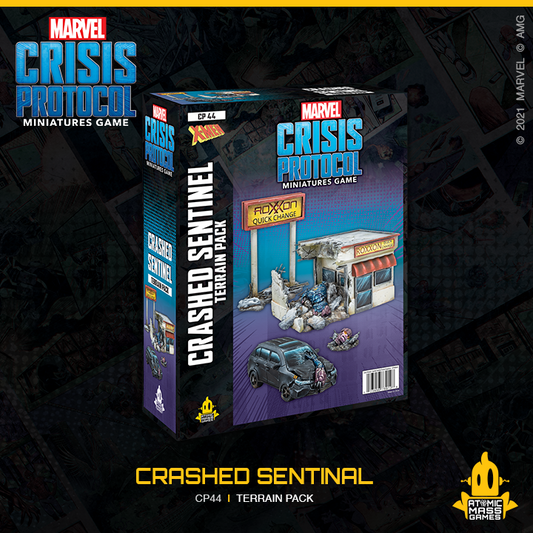 Marvel: Crisis Protocol – Crashed Sentinel Terrain Pack