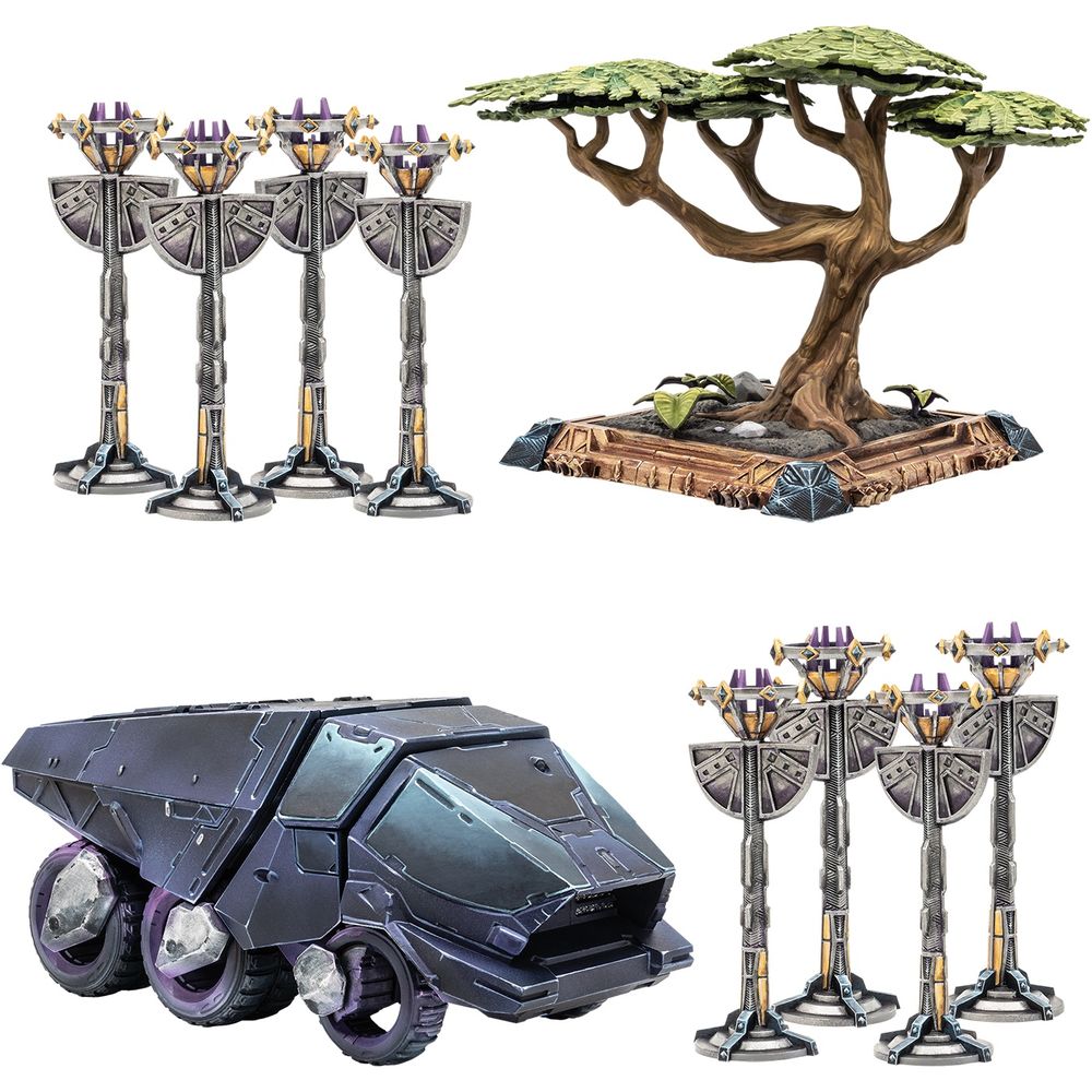 Marvel: Crisis Protocol – Kingdom of Wakanda Terrain Pack