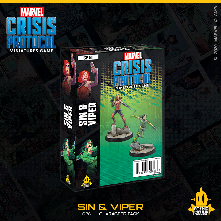 Marvel: Crisis Protocol – Sin & Viper