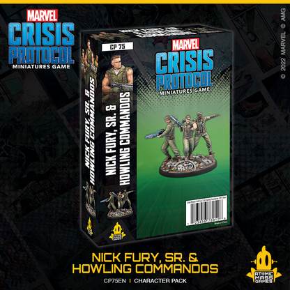 Marvel: Crisis Protocol – Nick Fury, Sr. & Howling Commandos
