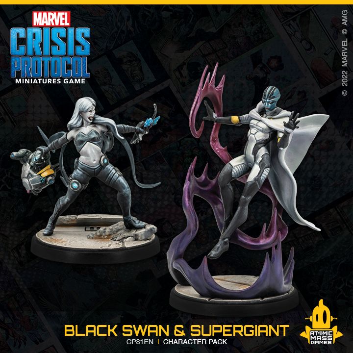 Marvel: Crisis Protocol – Black Swan & Supergiant