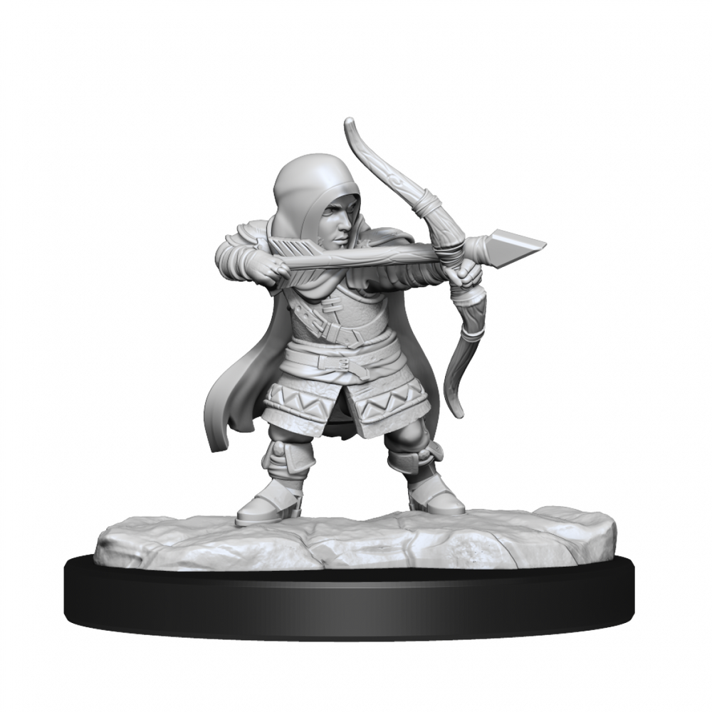 Critical Role Unpainted Miniatures Lotusden Halfing Ranger Male