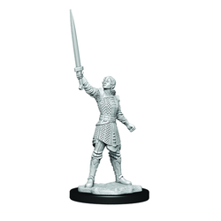 Critical Role Unpainted Miniatures Human Dwendalian Empire Fighter Female