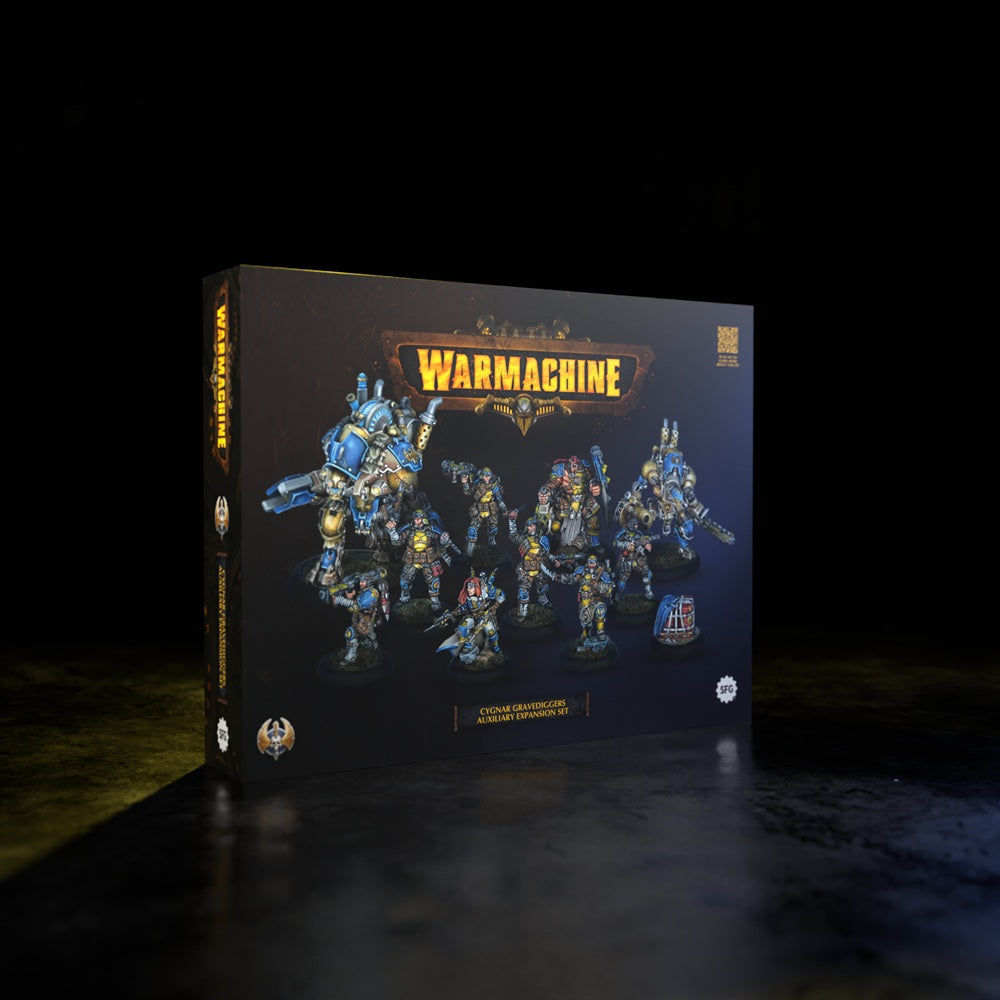 Warmachine: Cygnar Gravediggers Auxiliary Expansion