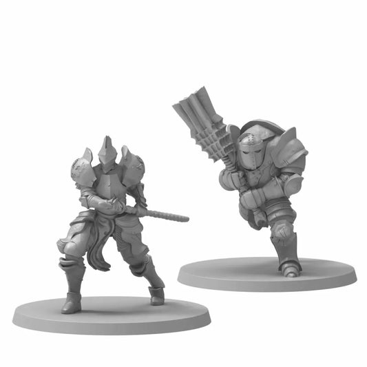 Dark Souls RPG Miniatures: Captains & Warriors